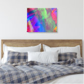 シンガサイケデリックー キャンバスプリント (インサイチュ (寝室))