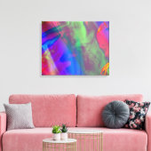 シンガサイケデリックー キャンバスプリント (インサイチュ (リビング))