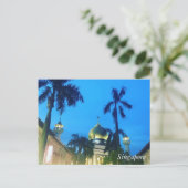 シンガポールからの挨拶 ポストカード (スタンド正面)