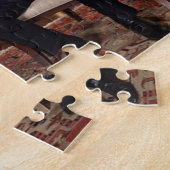 シンガポールで金正恩とドナルド・トランプ ジグソーパズル (側面)