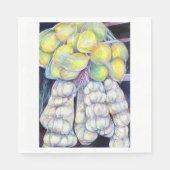 シンガポールのウェット疑問に思・マーケッツについて スタンダードランチョンナプキン (正面)