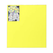 シンガポールのウェット疑問に思・マーケッツについて ノートパッド (正面)