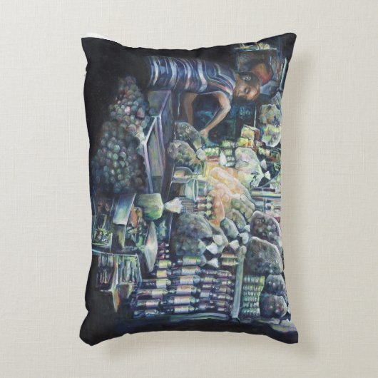 シンガポールのゴールを移動 アクセントクッション (正面(垂直))