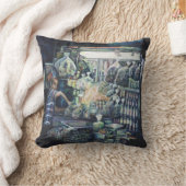 シンガポールのゴールを移動 クッション (ブランケット)