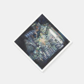 シンガポールのゴールを移動 スタンダードカクテルナプキン (角)