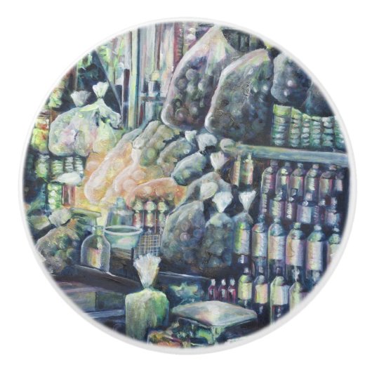 シンガポールのゴールを移動 セラミックノブ (正面)