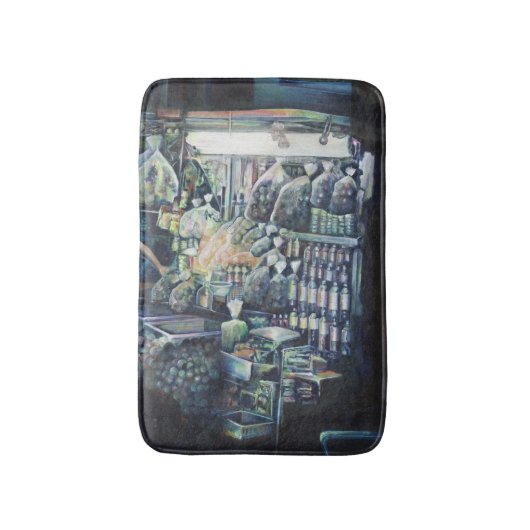 シンガポールのゴールを移動 バスマット (正面縦)