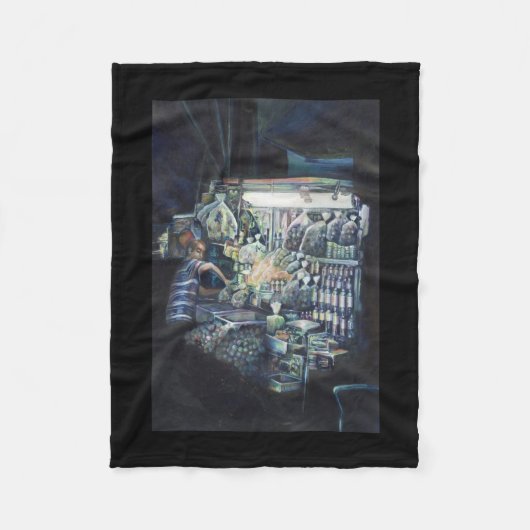 シンガポールのゴールを移動 フリースブランケット (正面)