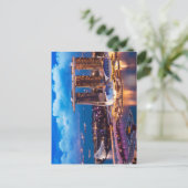 シンガポールのフレキシブル葉書 ポストカード (スタンド正面)