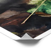 シンガポールのベンダー計量 – アートプリント ポスター (角)