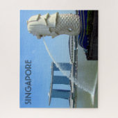 シンガポールのマーライオン ジグソーパズル (縦)