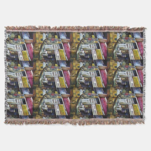 シンガポールの光の部隊にエミショナルに荷電 スローブランケット (正面)