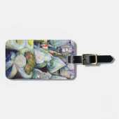 シンガポールの天日干し香り ラゲッジタグ (正面横)