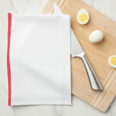 シンガポールの旗 キッチンタオル (四つ折り)