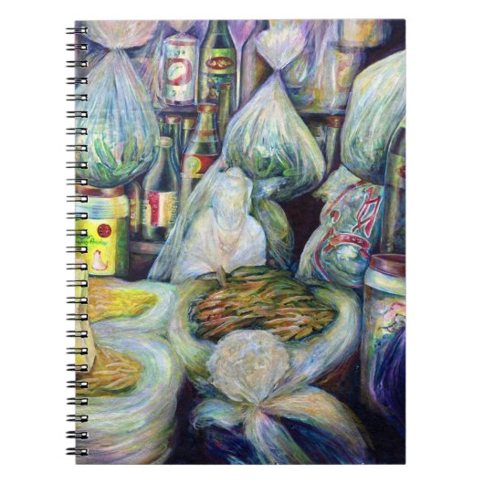 シンガポールの日干し味 ノートブック (正面)