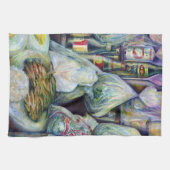 シンガポールの日干し風味 キッチンタオル (横)