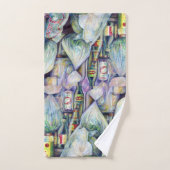 シンガポールの日干し風味 バスタオルセット (ハンドタオル)