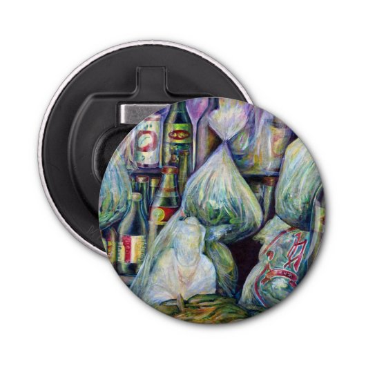 シンガポールの日干し風味 栓抜き (正面)