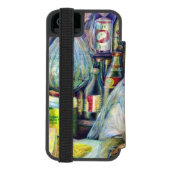 シンガポールの日干し風味 INCIPIO iPhoneウォレットケース (フォリオ裏面)