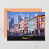 シンガポールの景色 ポストカード (正面/裏面)