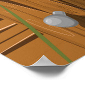 シンガポールの漫画旅行のポスターアート。 ポスター (角)