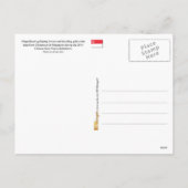 シンガポールの祝チャイナタウンの年 シーズンポストカード (裏面)