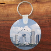 シンガポールの街並み キーホルダー (正面)