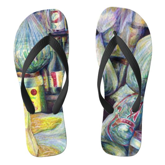 シンガポールのSundried Flavors フレーバー ビーチサンダル (フットベッド)