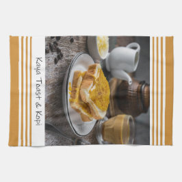 シンガポールカヤトースト&コピキッチンタオル キッチンタオル