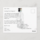 シンガポールガーデンズバイザベイアットナイトモダン ポストカード (裏面)