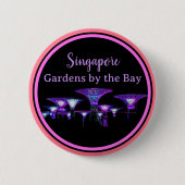シンガポールガーデンズバイザベイボタン 缶バッジ (正面)