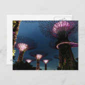 シンガポールガーデンズバイザベイ#1ポストカード ポストカード (正面/裏面)