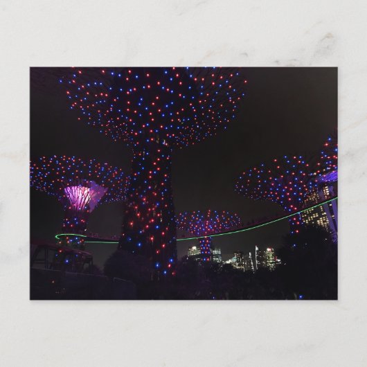 シンガポールガーデンズバイザベイ#3ポストカード ポストカード (正面)