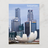 シンガポールシティスカイラインアートサイエンスミュージアム ポストカード (正面)