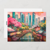 シンガポールシティビュカラフルー シーズンカード (正面/裏面)