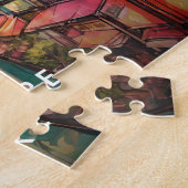 シンガポールシティビュカラフルー ジグソーパズル (側面)