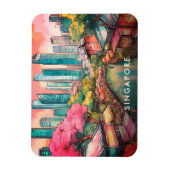 シンガポールシティビュカラフルー マグネット (縦)