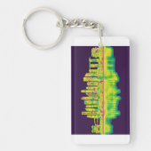 シンガポールスカイライン キーホルダー (正面)