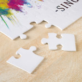 シンガポールスカイライン ジグソーパズル (側面)