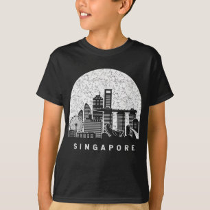 シンガポールスカイライン Tシャツ