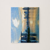 シンガポールスカイラインin the Sun ジグソーパズル (縦)