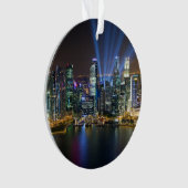 シンガポールダウンタウンライトショー オーナメント (正面)