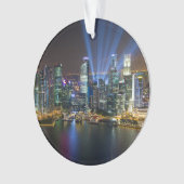 シンガポールダウンタウンライトショー オーナメント (正面)