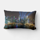 シンガポールダウンタウンライトショー ランバークッション (裏面)