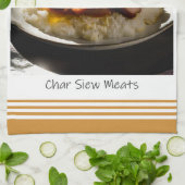 シンガポールチャーシーフミートキッチンタオル キッチンタオル (折り畳み)