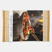 シンガポールチリガニキッチンタオル キッチンタオル (横)