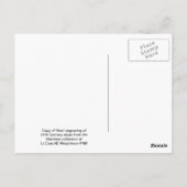 シンガポールハーバー1819 ポストカード (裏面)