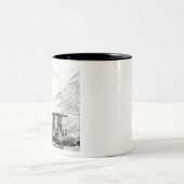 シンガポールビューズB&W ツートーンマグカップ (中央)