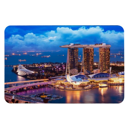 シンガポールフレキシブル磁石 マグネット (横)