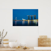 シンガポールブルーバイザベイ ポスター (キッチン)